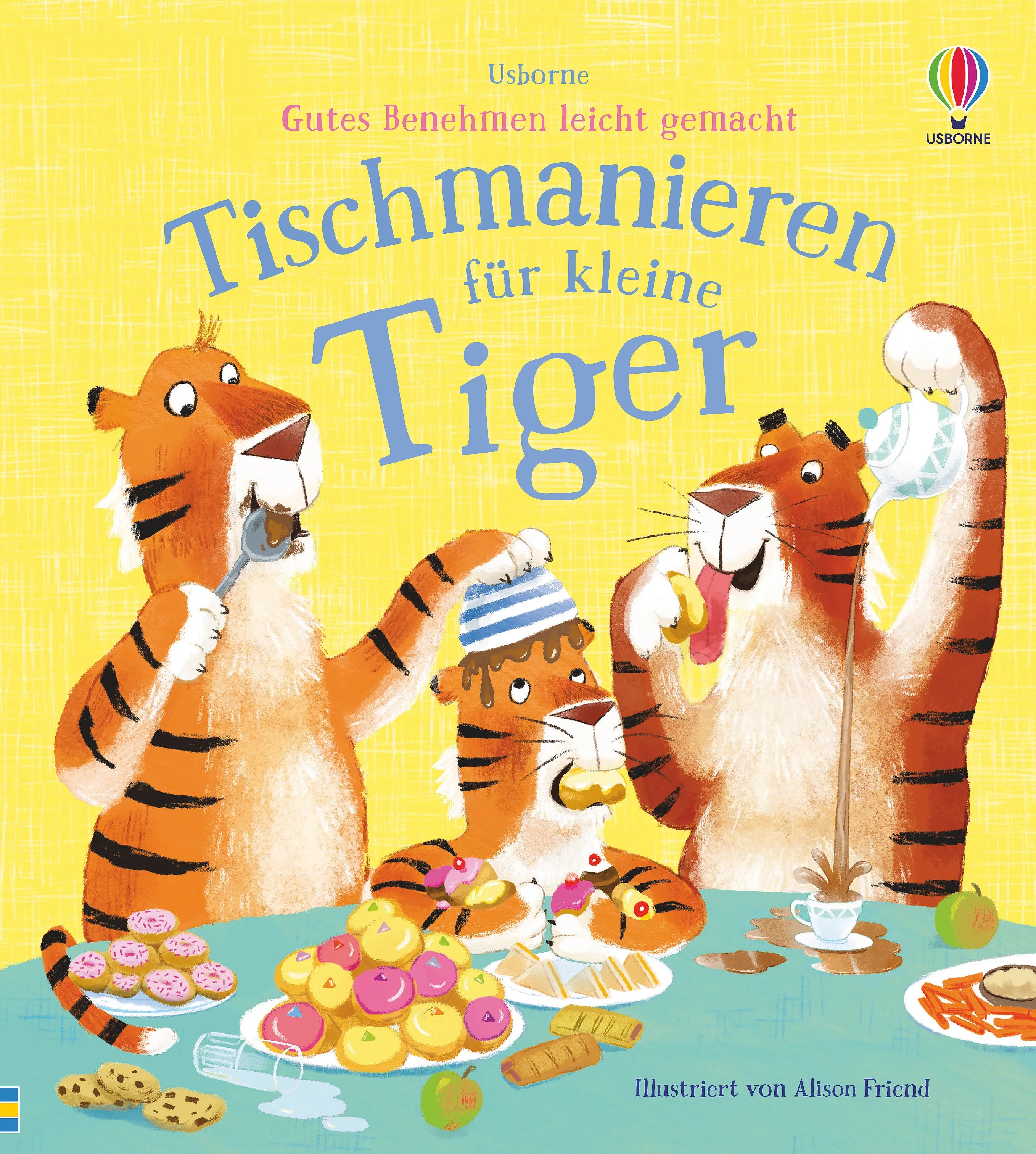 Buchcover von 'Gutes Benehmen leicht gemacht: Tischmanieren für kleine Tiger' - Gebundene Ausgabe von Zanna Davidson