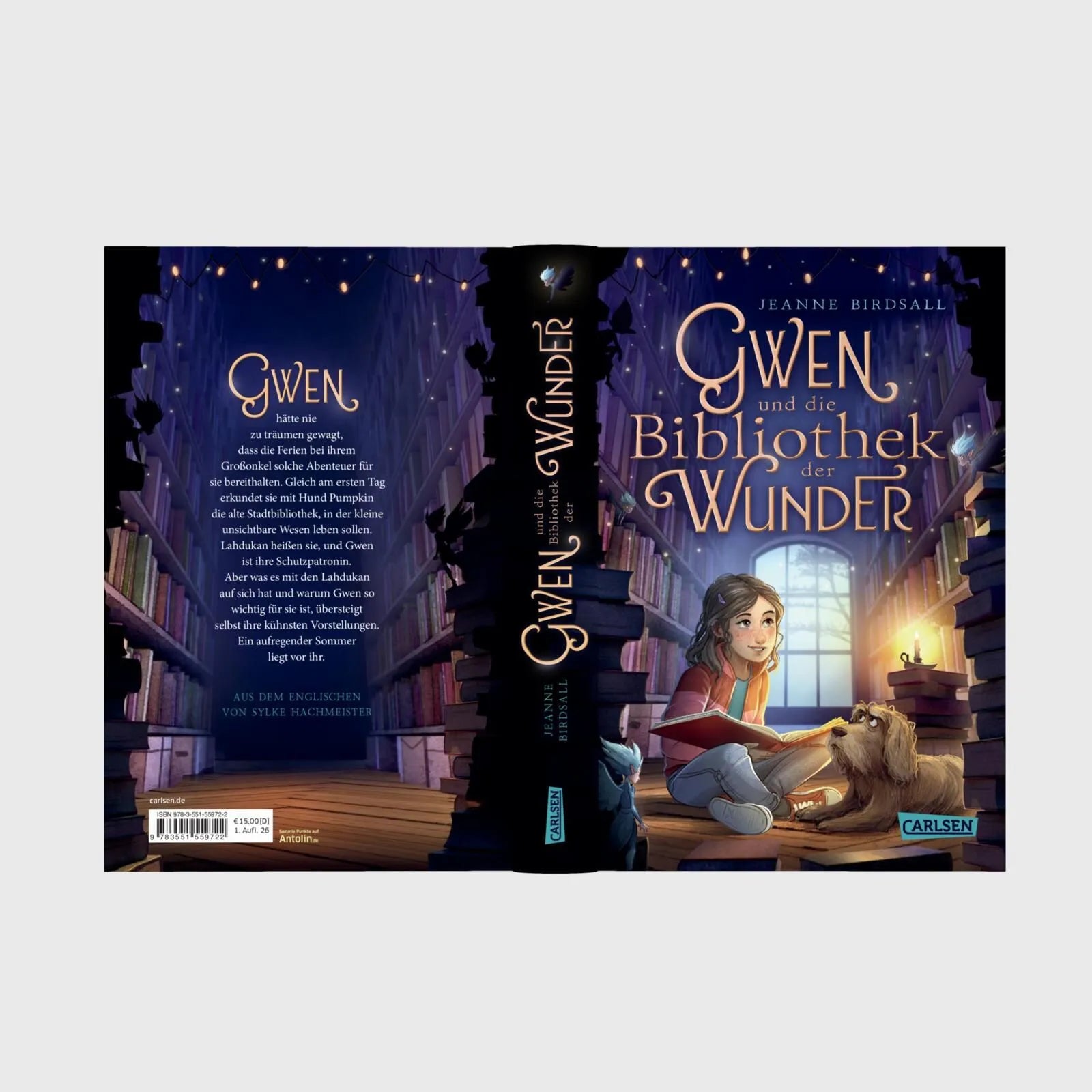 Detailansicht: Gwen und die Bibliothek der Wunder (Hardcover)