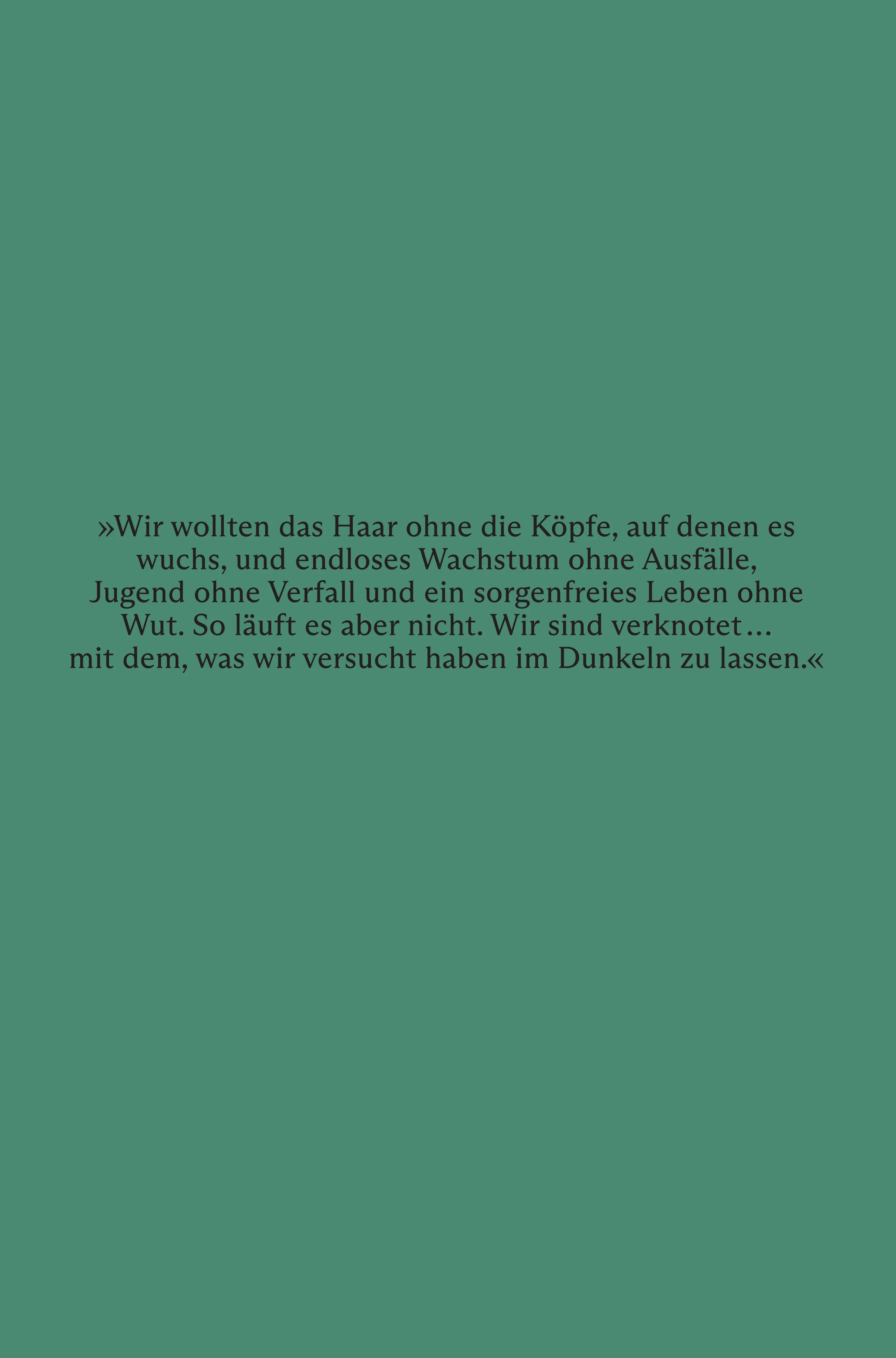 Rückseite: Haare (Taschenbuch)