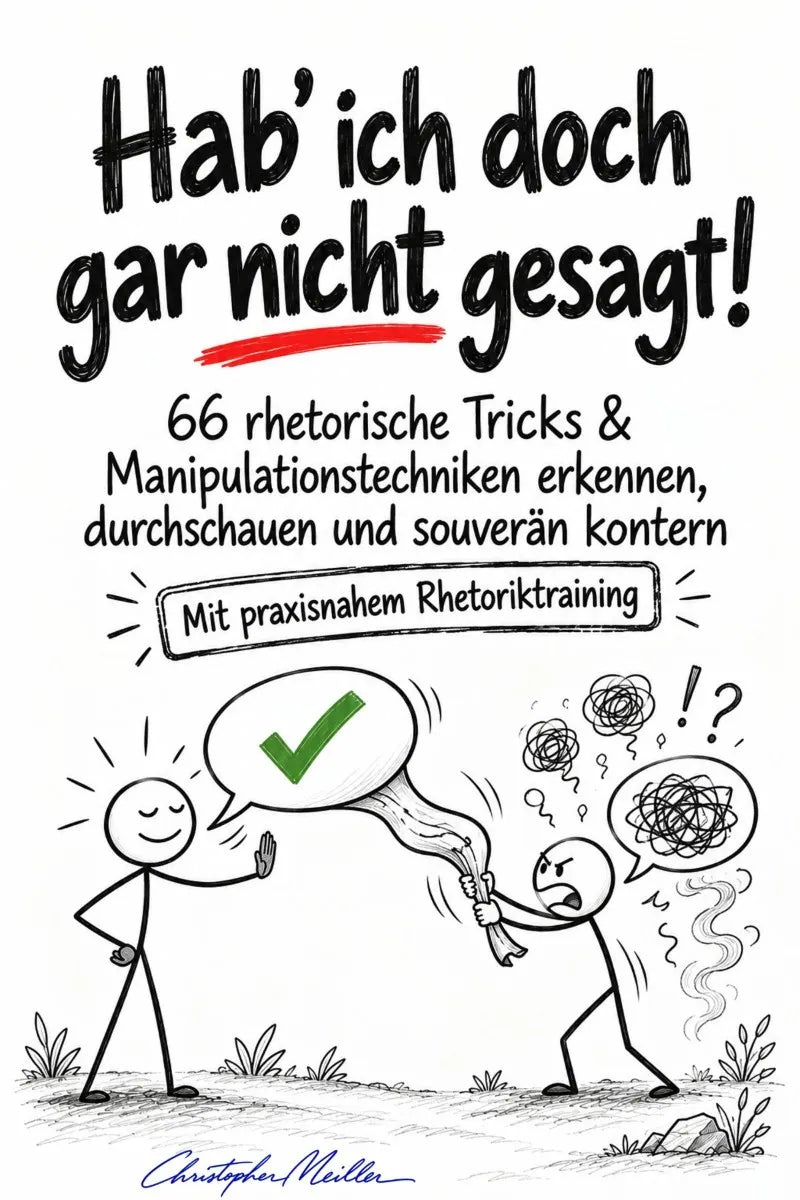 Cover: Hab' ich doch gar nicht gesagt! (E-Book) von Christopher Meiller