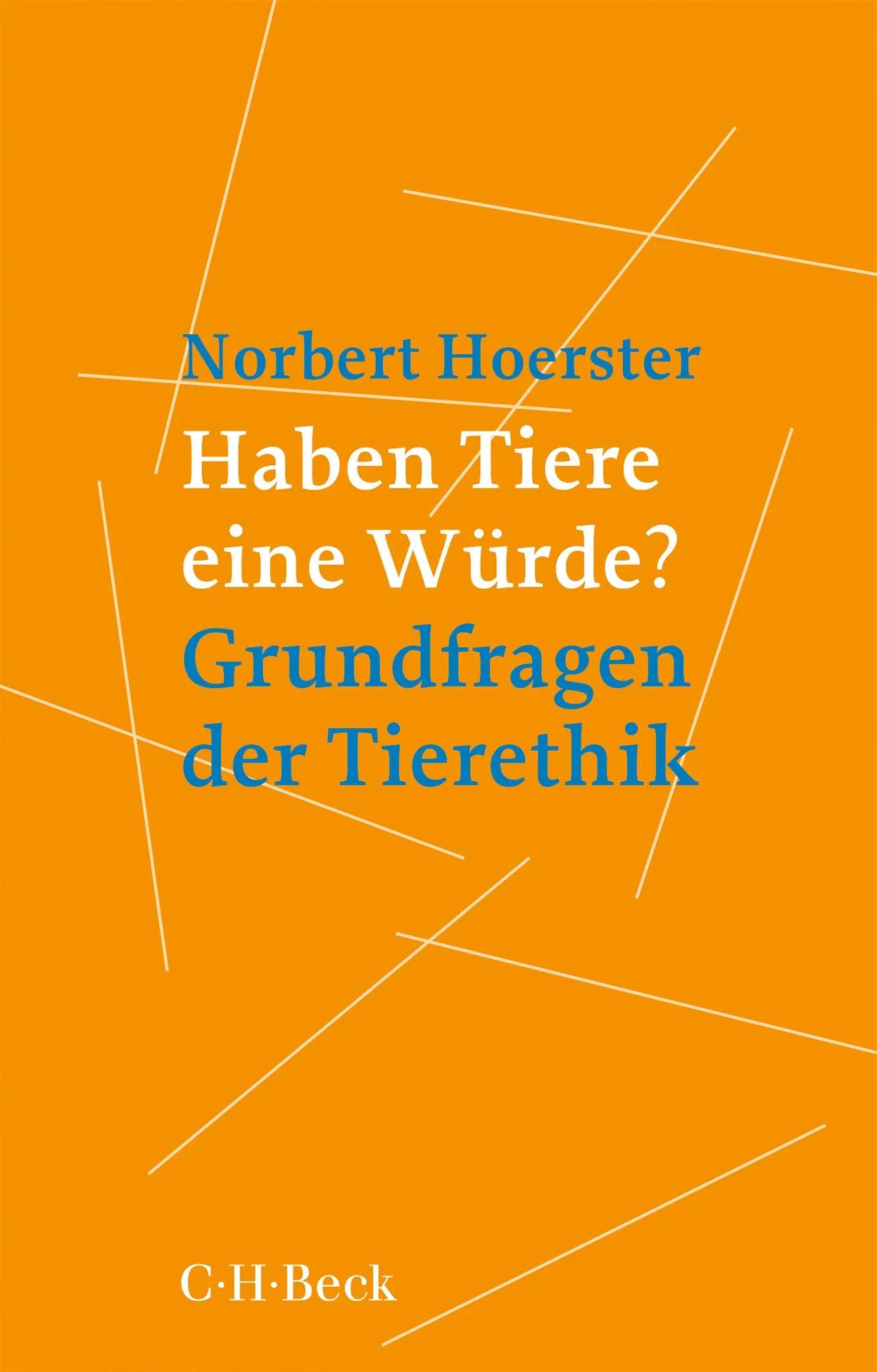 Buchcover von 'Haben Tiere eine Würde?' - Taschenbuch von Norbert Hörster