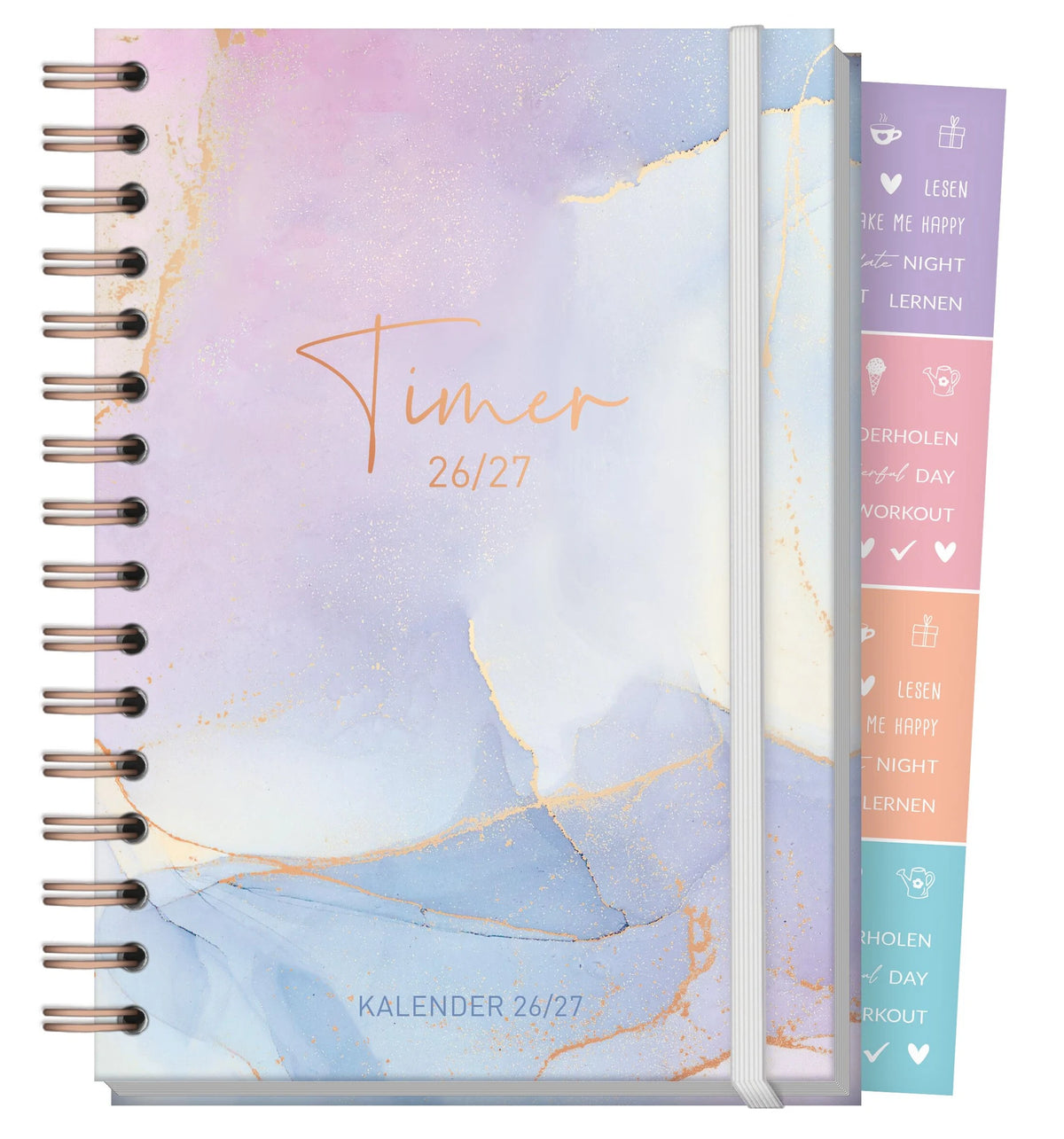 Taschenkalender: Häfft-Timer Fancy 26/27