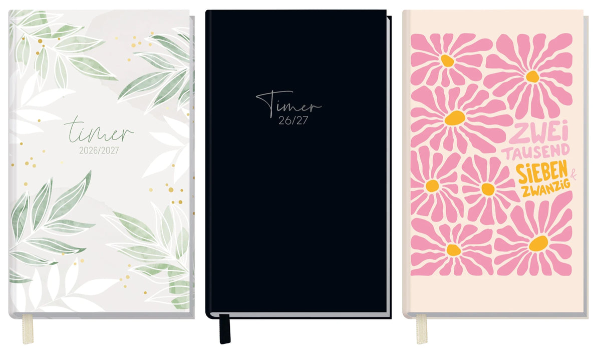 Taschenkalender: Häfft-Timer - Jugendkalender slim 26/27
