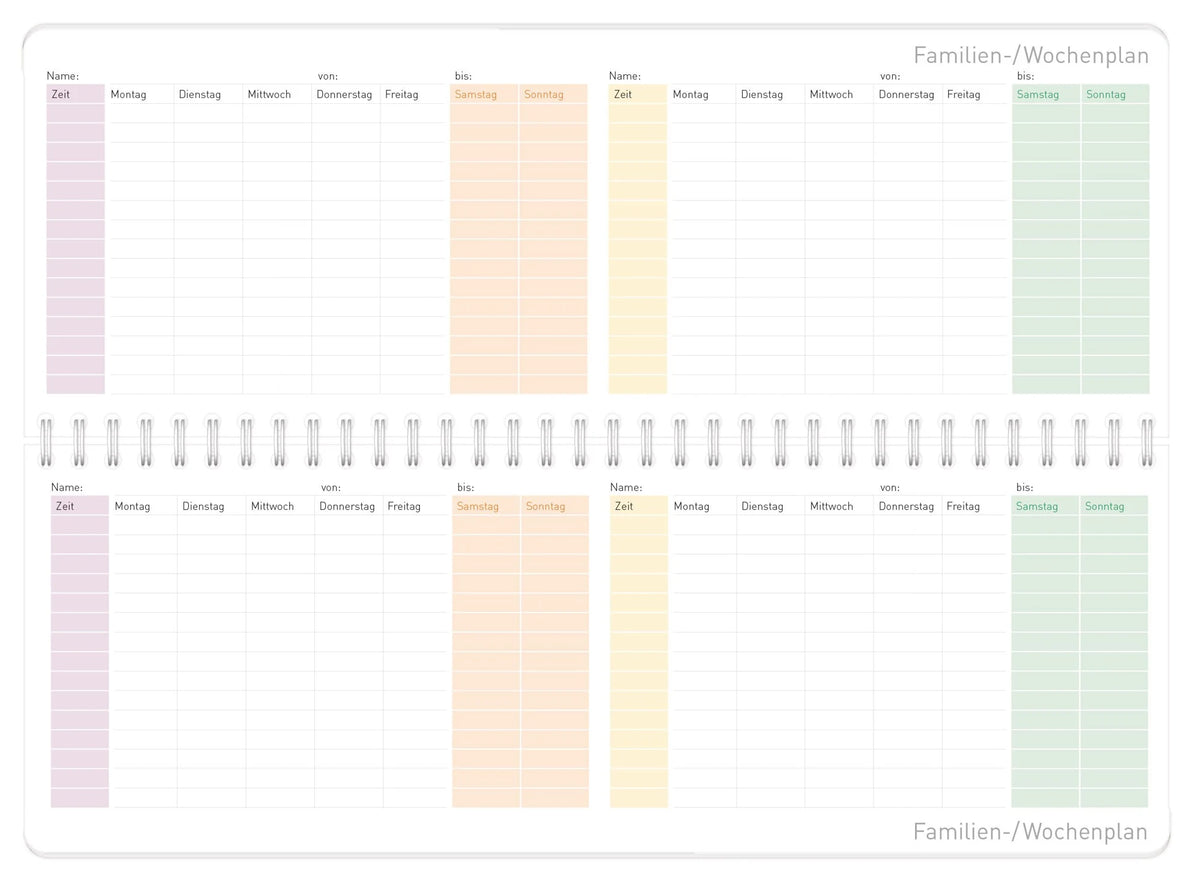 Tischkalender 2027 – Ansicht
