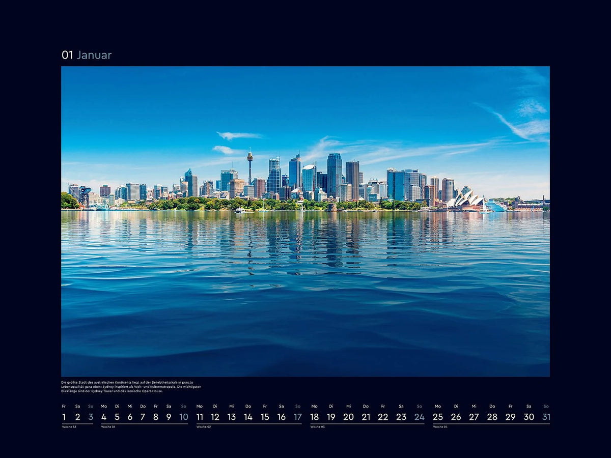 Hafenstädte - KUNTH Wandkalender 2027 – Ansicht