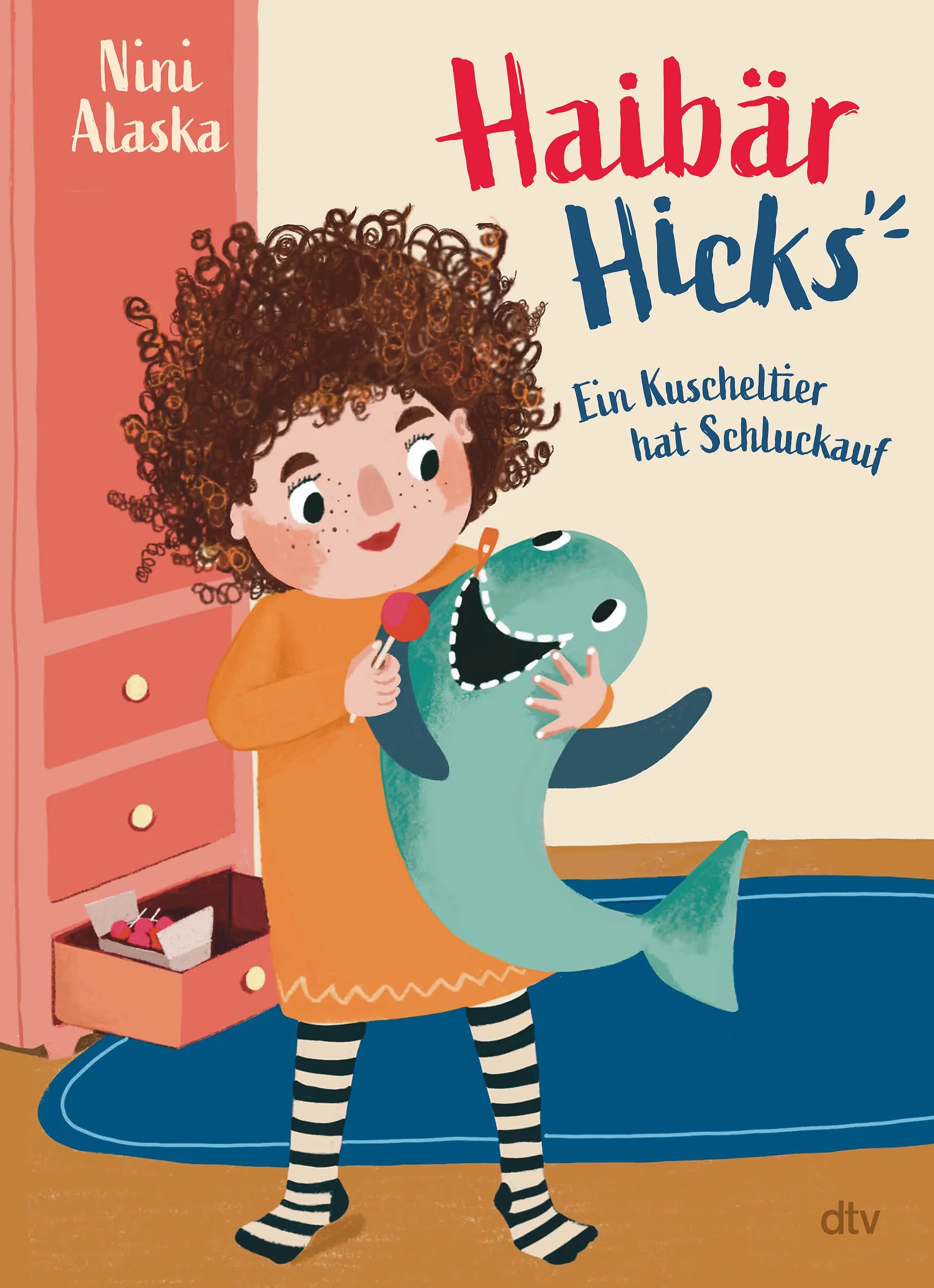 Buchcover von 'Haibär Hicks – Ein Kuscheltier hat Schluckauf' - Gebundene Ausgabe von Nini Alaska