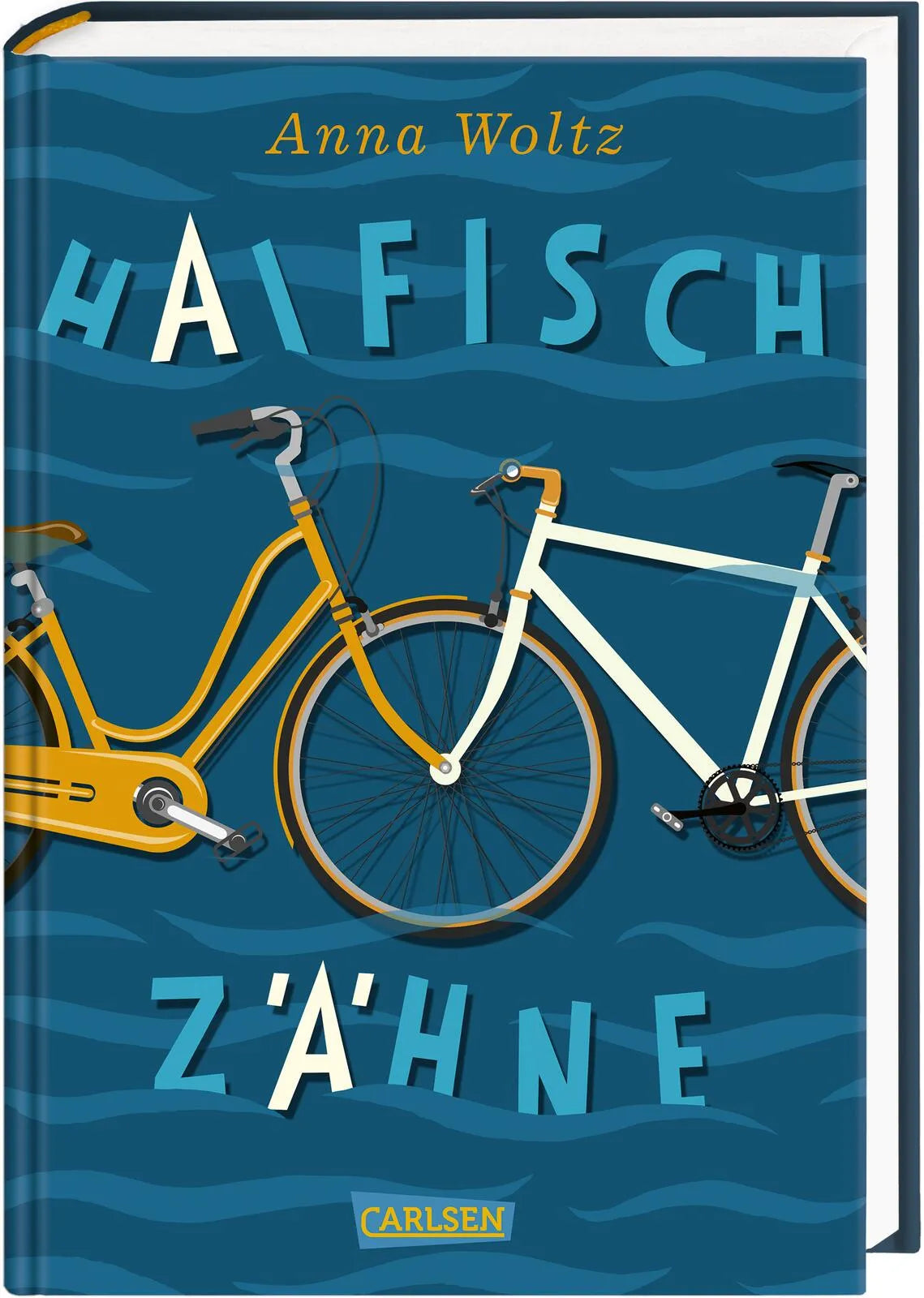 Buchcover von 'Haifischzähne' - Gebundene Ausgabe von Anna Woltz