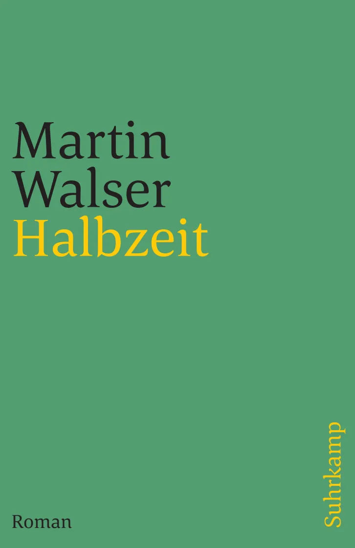 Buchcover von 'Halbzeit' - Taschenbuch von Martin Walser