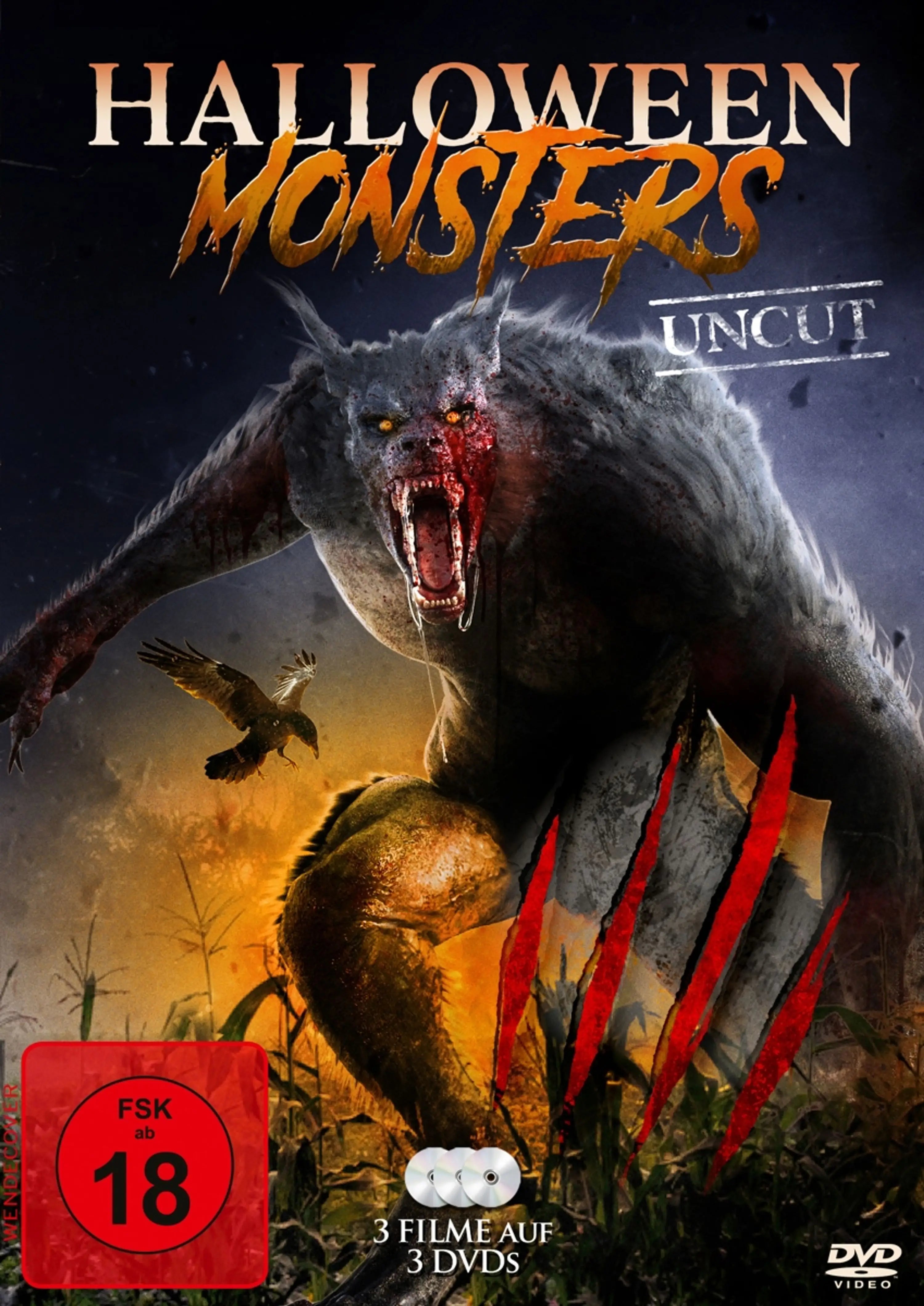Halloween Monsters Horrorfilm DVD Cover