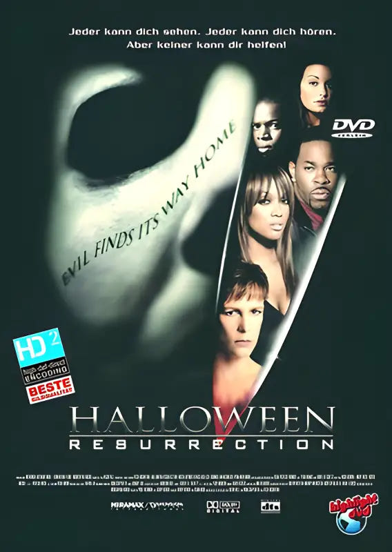 Halloween Resurrection DVD Cover