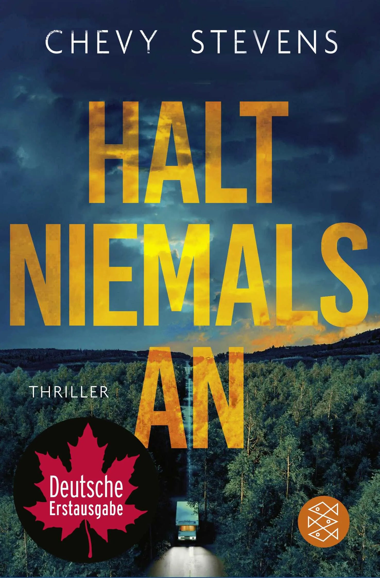 Buchcover von 'Halt niemals an' - Taschenbuch von Chevy Stevens