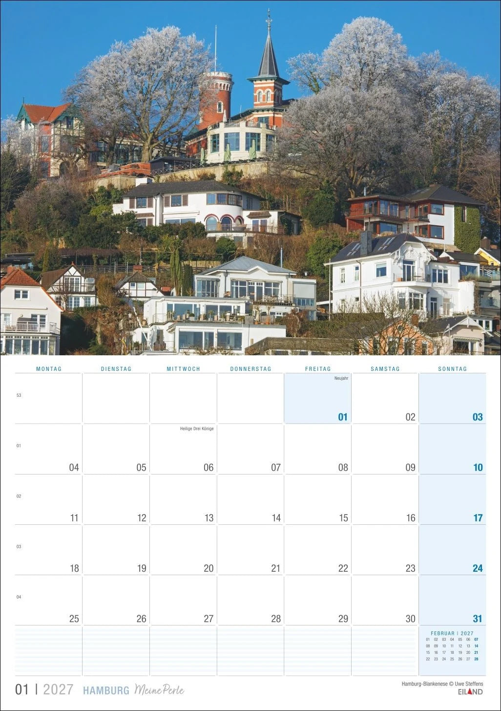 Hamburg …meine Perle Kalender 2027 – Ansicht