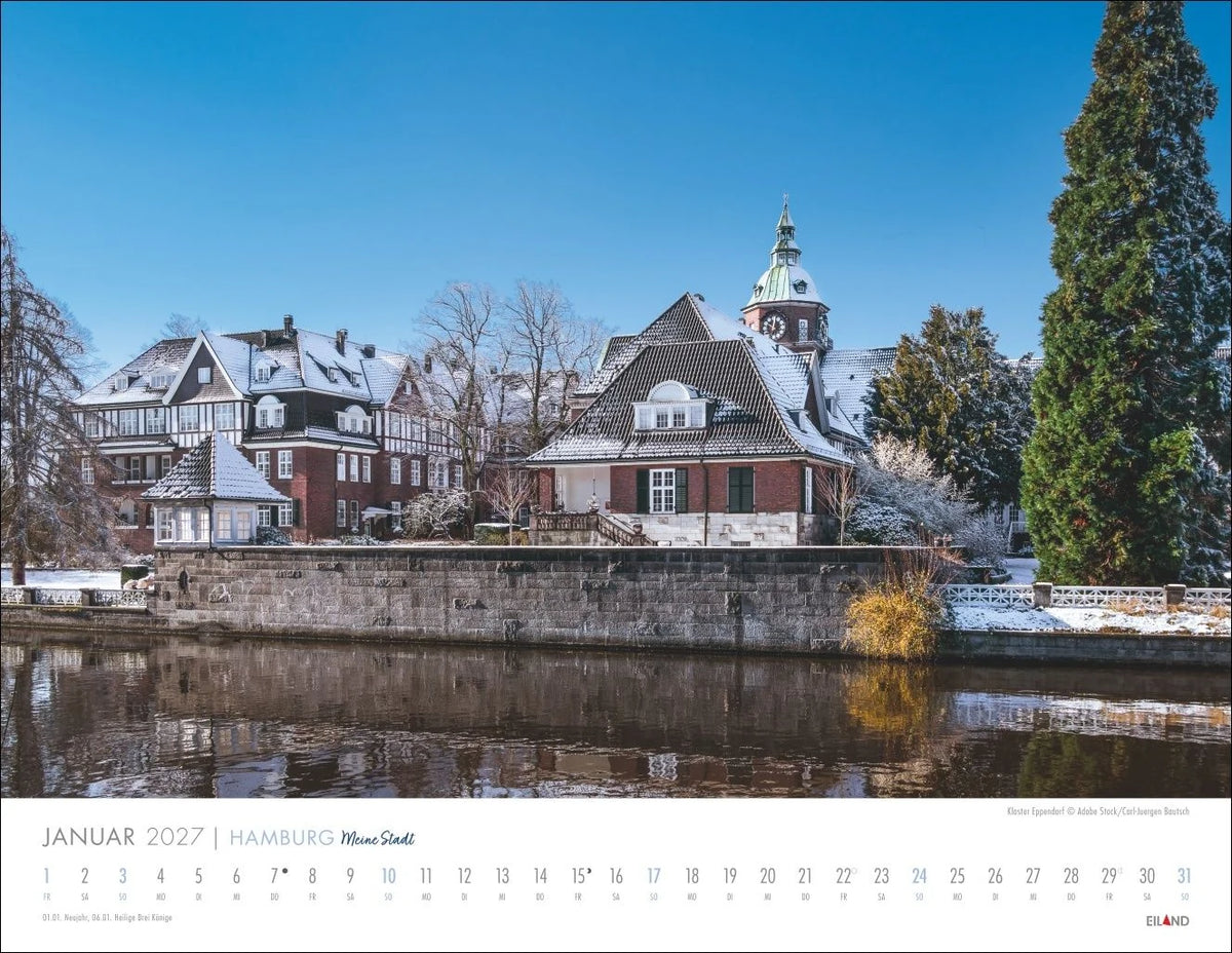 Hamburg - Meine Stadt Kalender 2027 – Ansicht