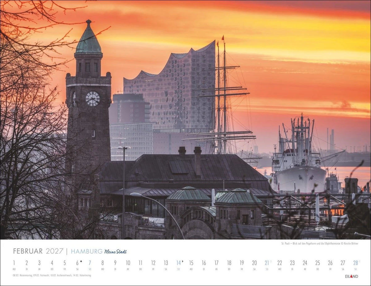 Hamburg - Meine Stadt Kalender 2027 – Ansicht