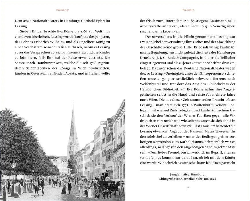 Abbildung von 'Hamburgerinnen, die lesen, sind gefährlich'