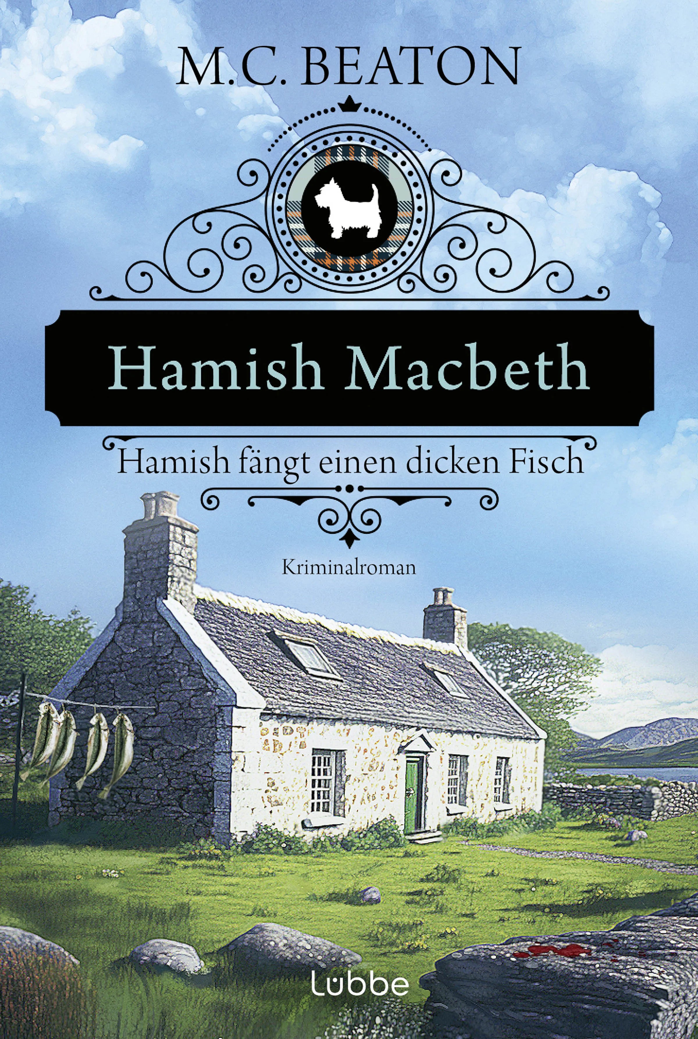 Buchcover von 'Hamish Macbeth fängt einen dicken Fisch' - Taschenbuch von M. C. Beaton