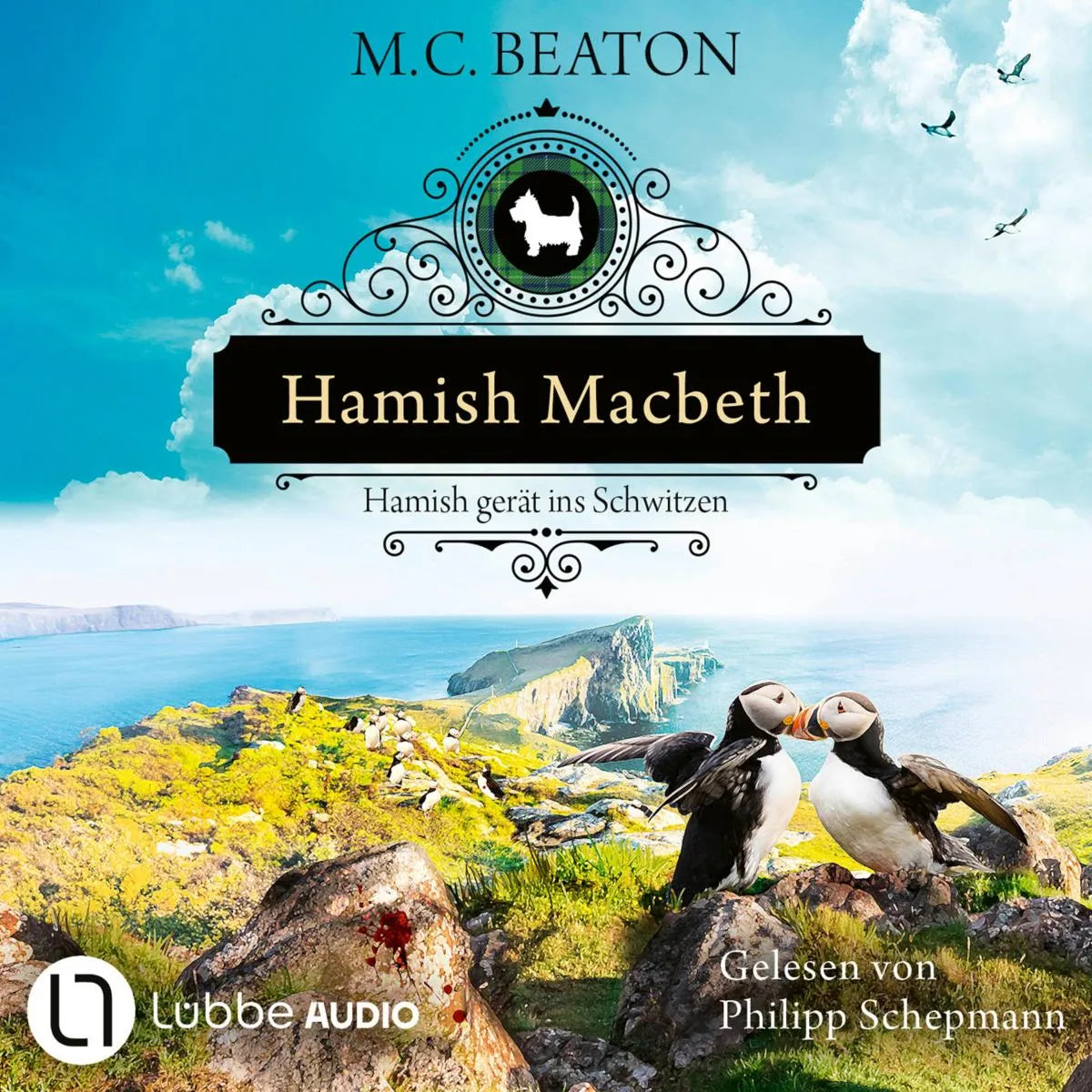Cover: Hamish Macbeth gerät ins Schwitzen (Hörbuch Download) von M. C. Beaton