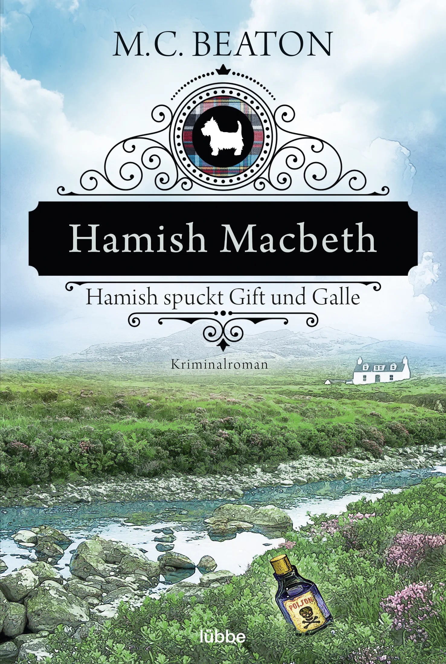 Buchcover von 'Hamish Macbeth spuckt Gift und Galle' - Taschenbuch von M. C. Beaton