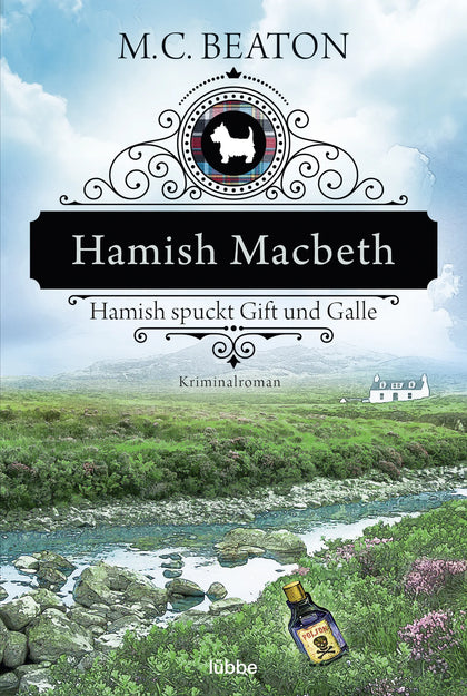 Buchcover von 'Hamish Macbeth spuckt Gift und Galle' - Taschenbuch von M. C. Beaton