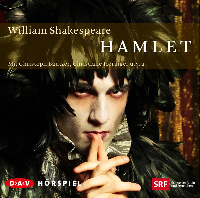Buchcover von 'Hamlet' - Hörbuch (CD) von William Shakespeare