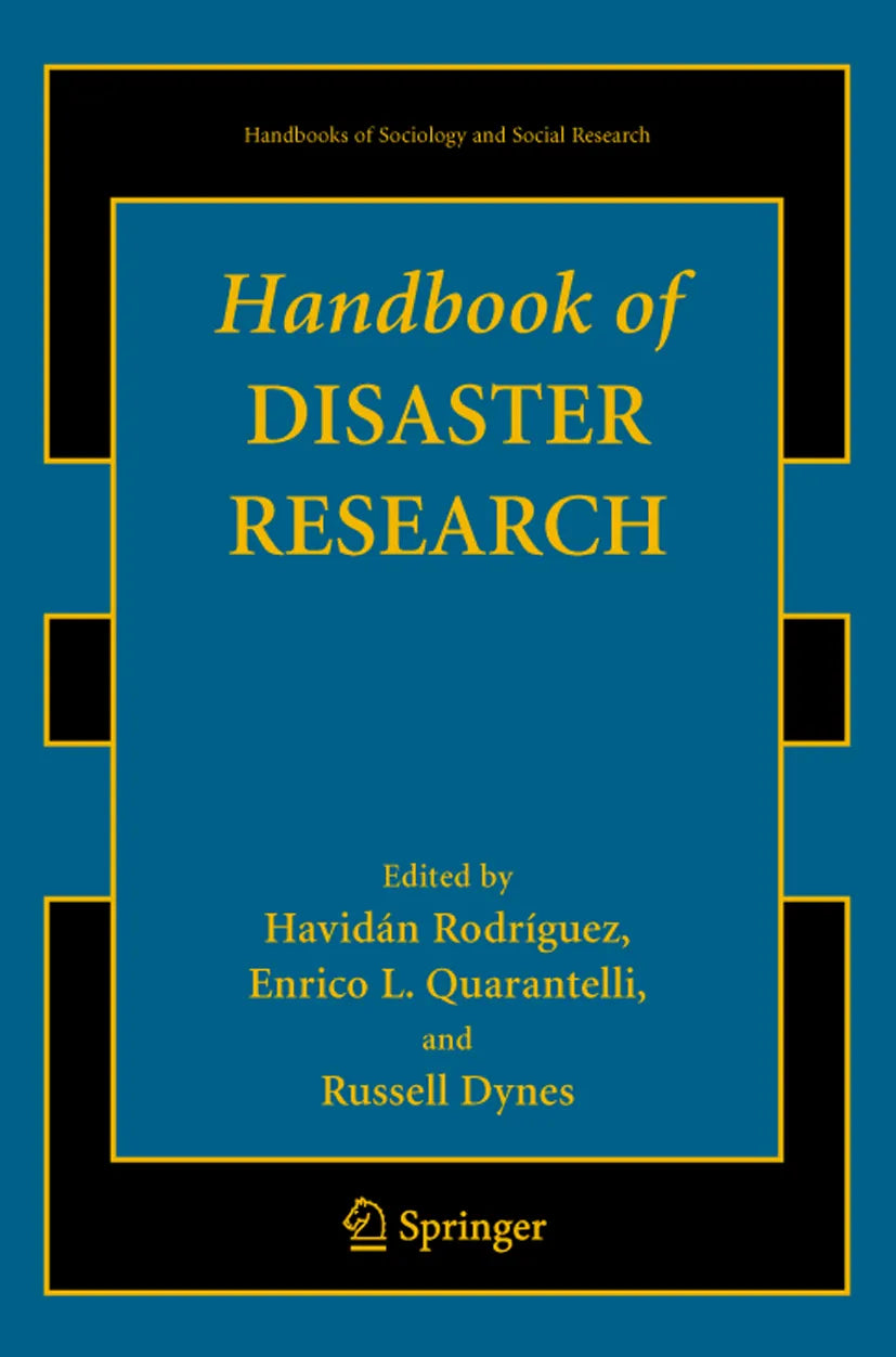 Cover: Handbook of Disaster Research (E-Book)