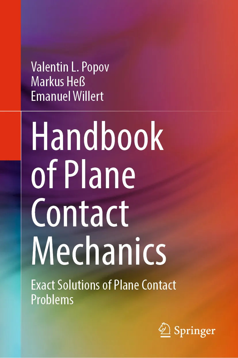 Cover: Handbook of Plane Contact Mechanics (E-Book) von Valentin L. Popov