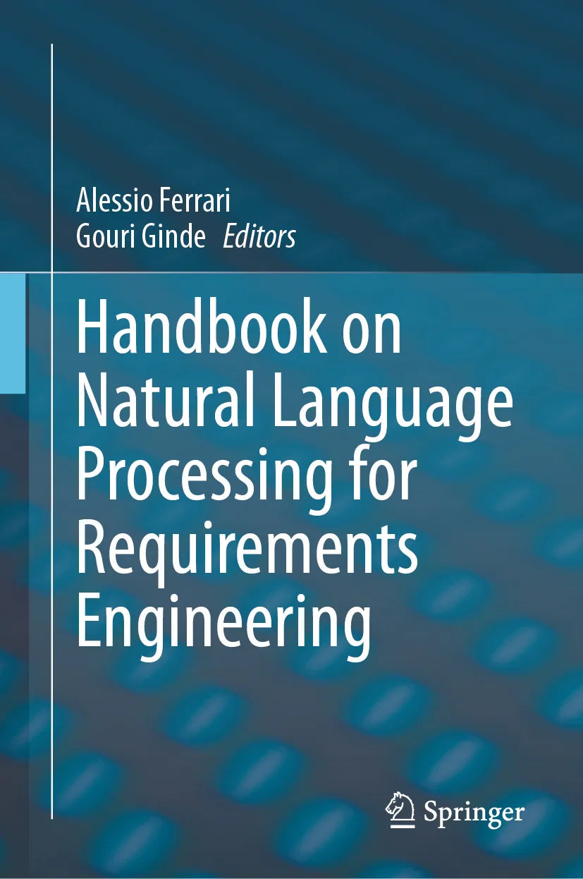 Cover: Handbook on Natural Language Processing for Requirements Engineering (E-Book)