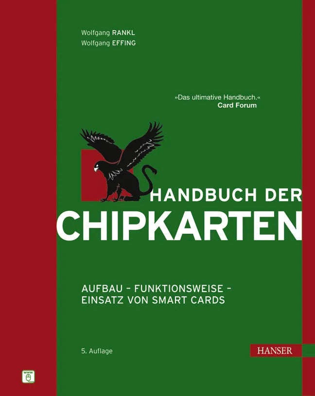 Buchcover von 'Handbuch der Chipkarten' - Gebundene Ausgabe von Wolfgang Rankl