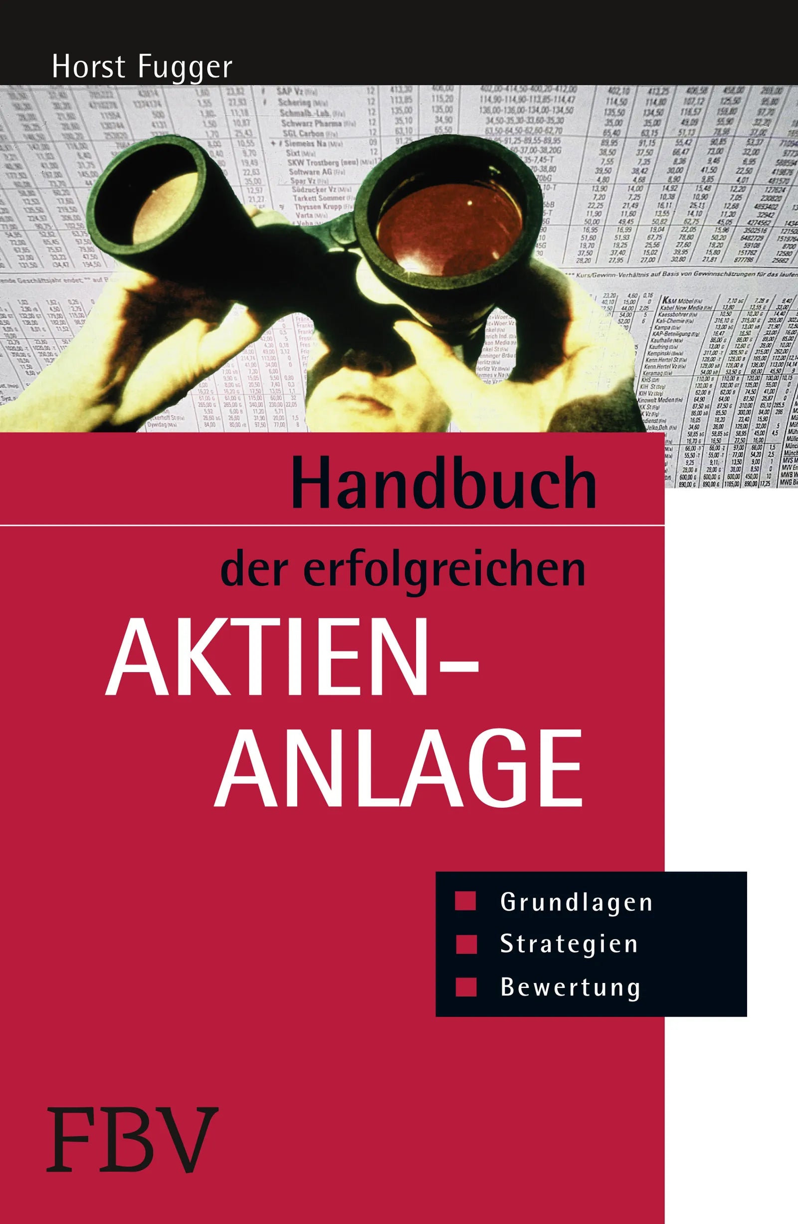 Buchcover von 'Handbuch der erfolgreichen Aktienanlage' - Taschenbuch von Horst Fugger