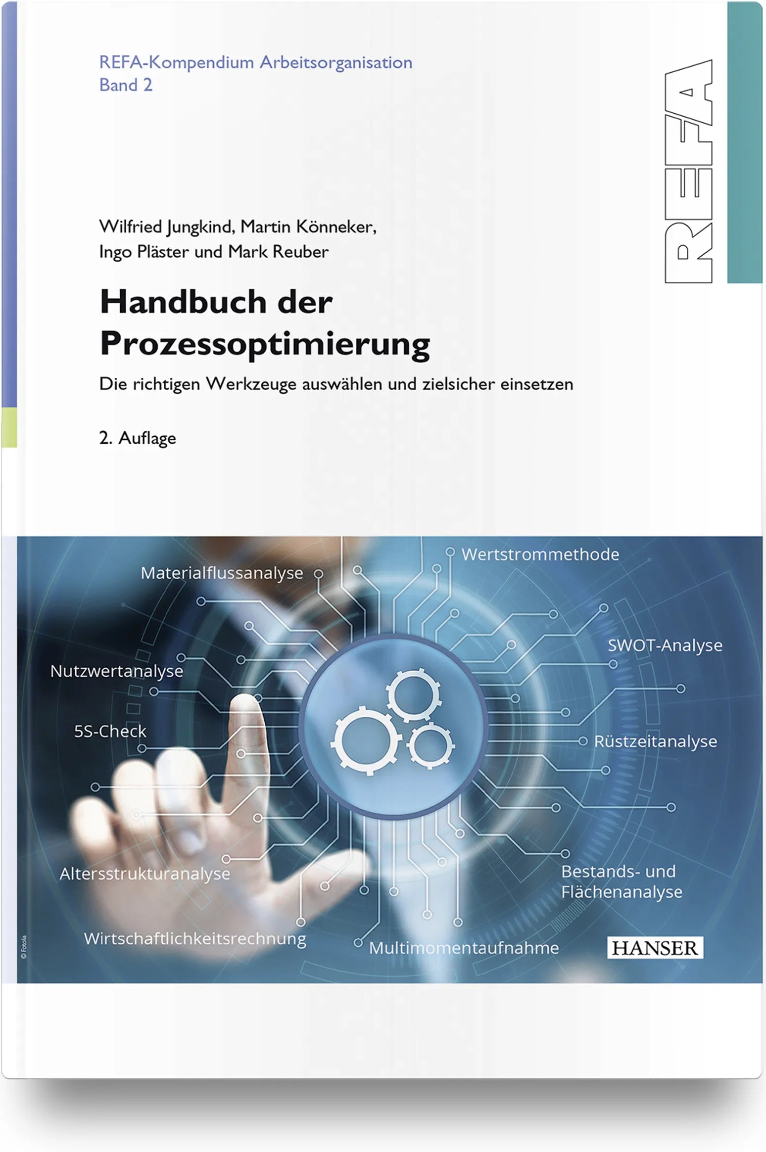 Buchcover von 'Handbuch der Prozessoptimierung' - Gebundene Ausgabe von Wilfried Jungkind