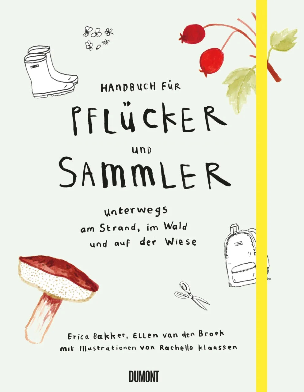 Buchcover von 'Handbuch für Pflücker und Sammler' - Gebundene Ausgabe von Erica Bakker