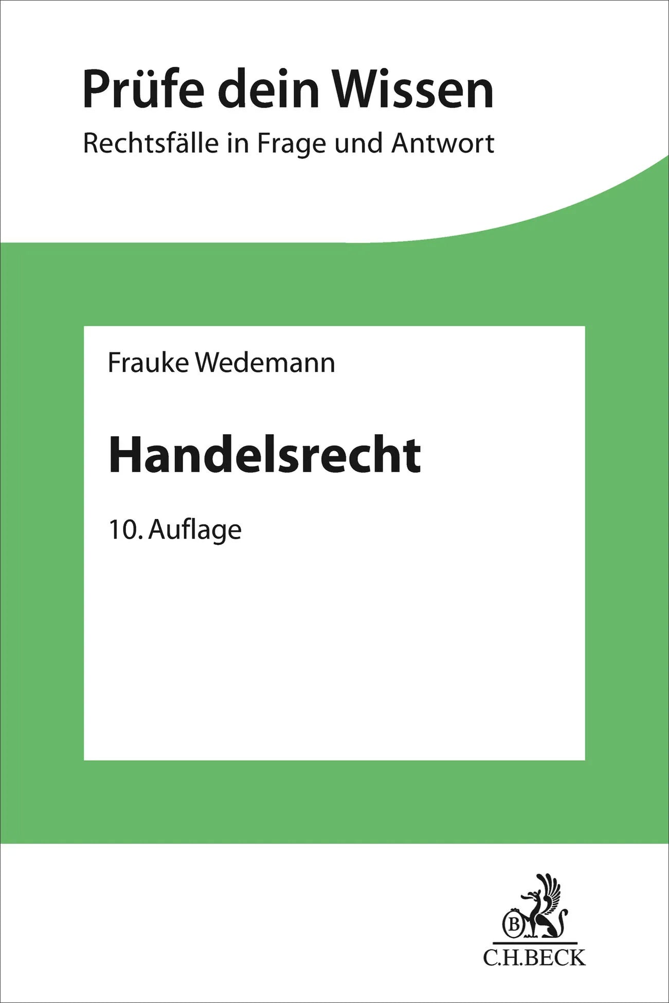 Buchcover von 'Handelsrecht' - Taschenbuch von Frauke Wedemann