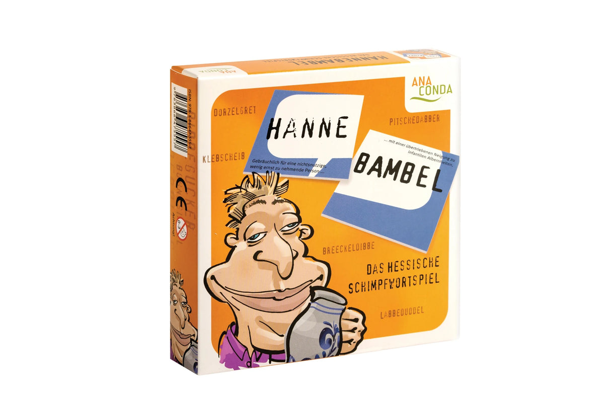 Gesellschaftsspiel: Hannebambel - Das hessische Schimpfwortspiel