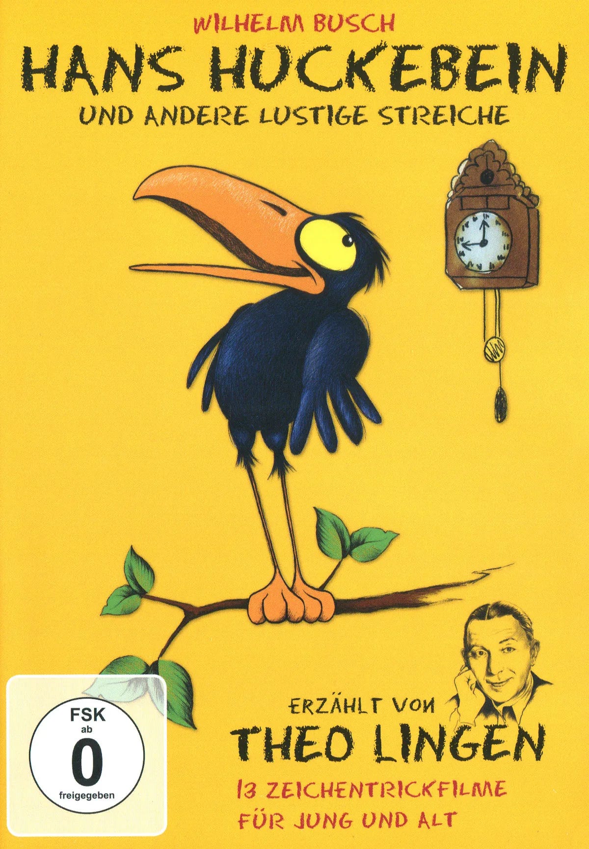 Hans Huckebein - Erzählt von Theo Lingen - DVD
