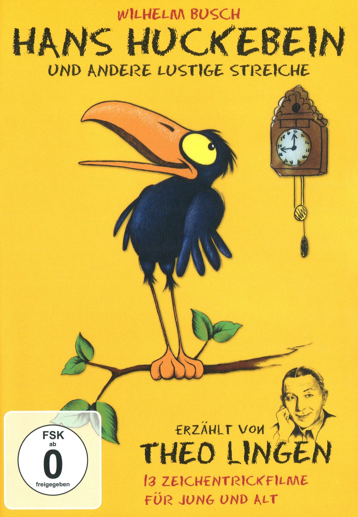 Hans Huckebein - Erzählt von Theo Lingen - DVD
