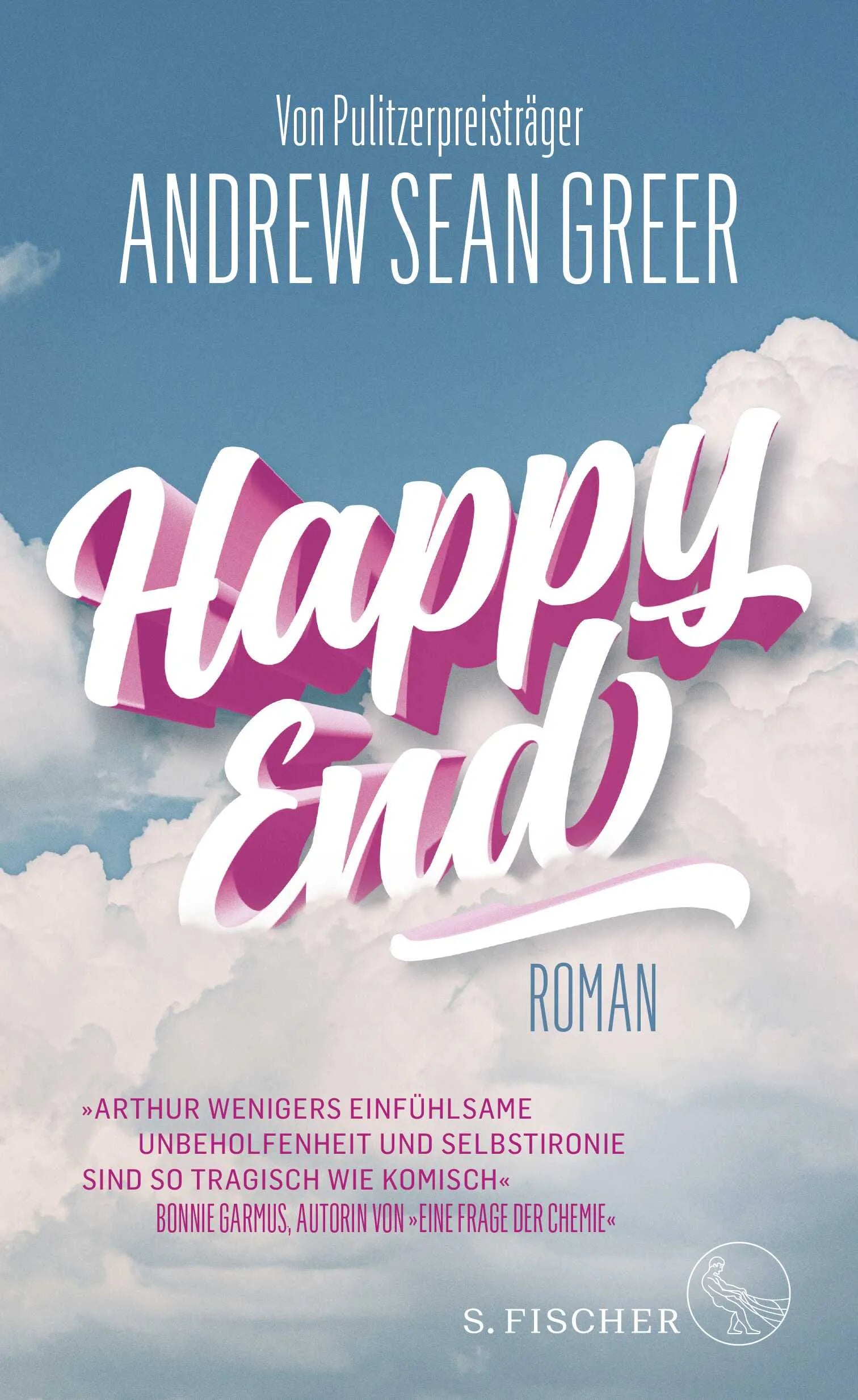 Buchcover von 'Happy End' - Gebundene Ausgabe von Andrew Sean Greer