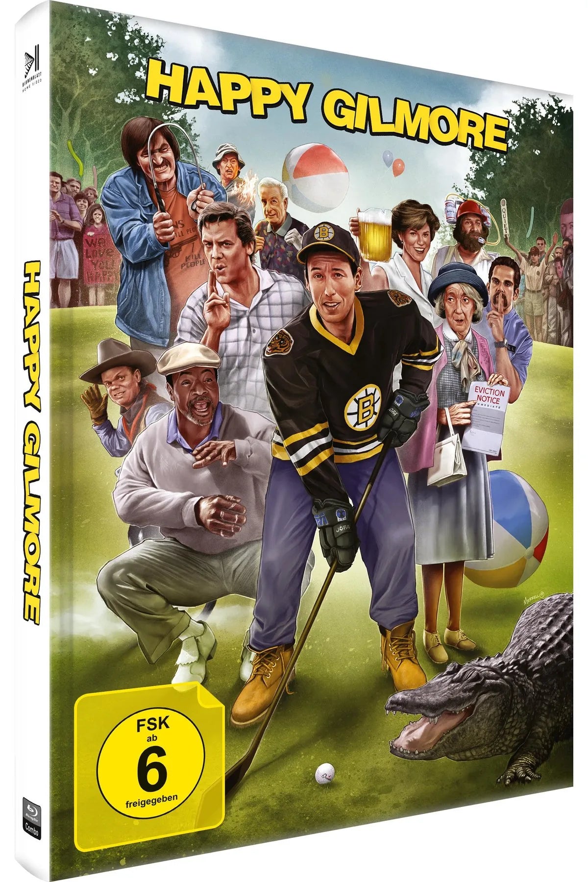 Blu-ray-Cover: Happy Gilmore/Billy Madison. Regie: Dennis Dugan