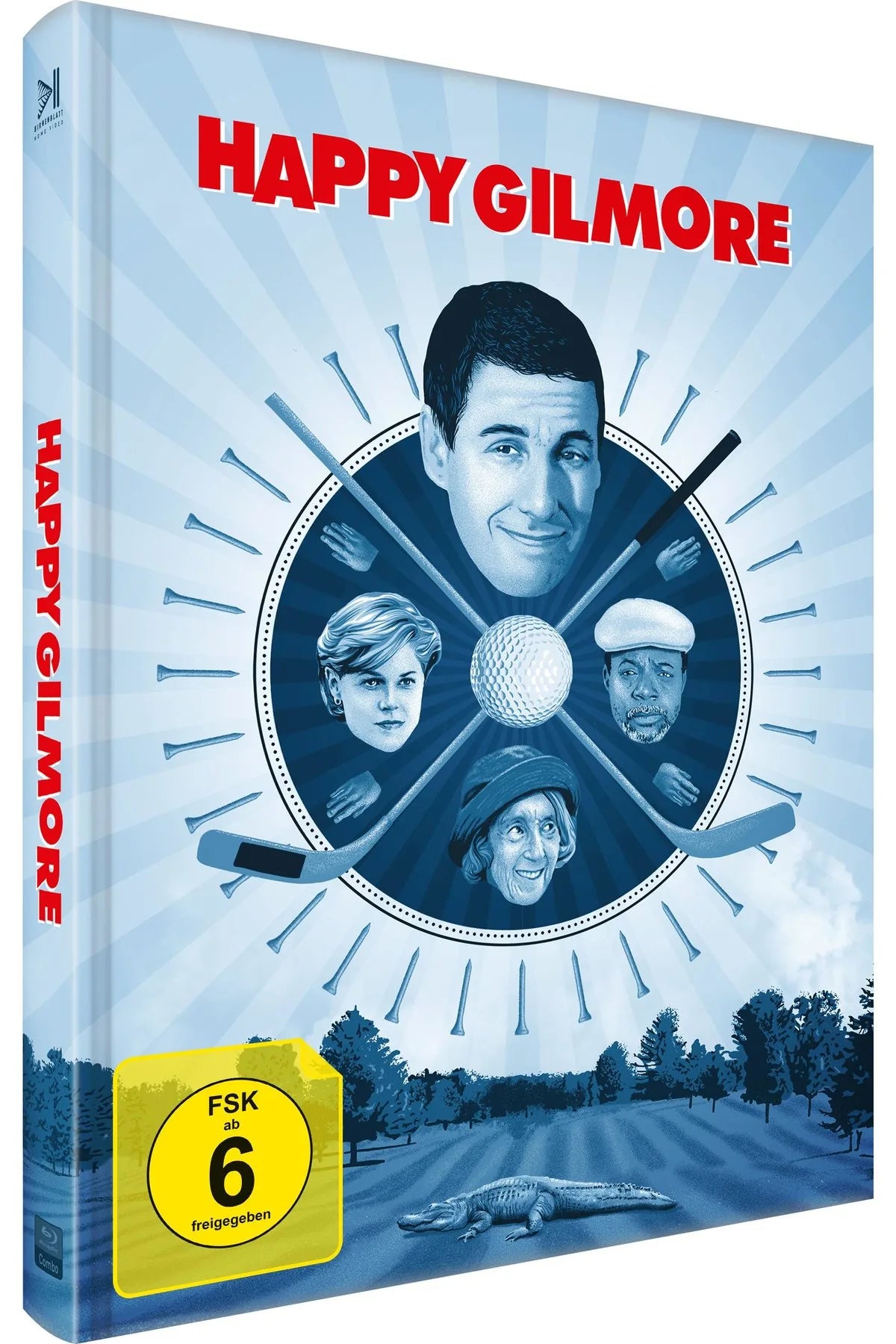 Blu-ray-Cover: Happy Gilmore/Billy Madison. Regie: Dennis Dugan