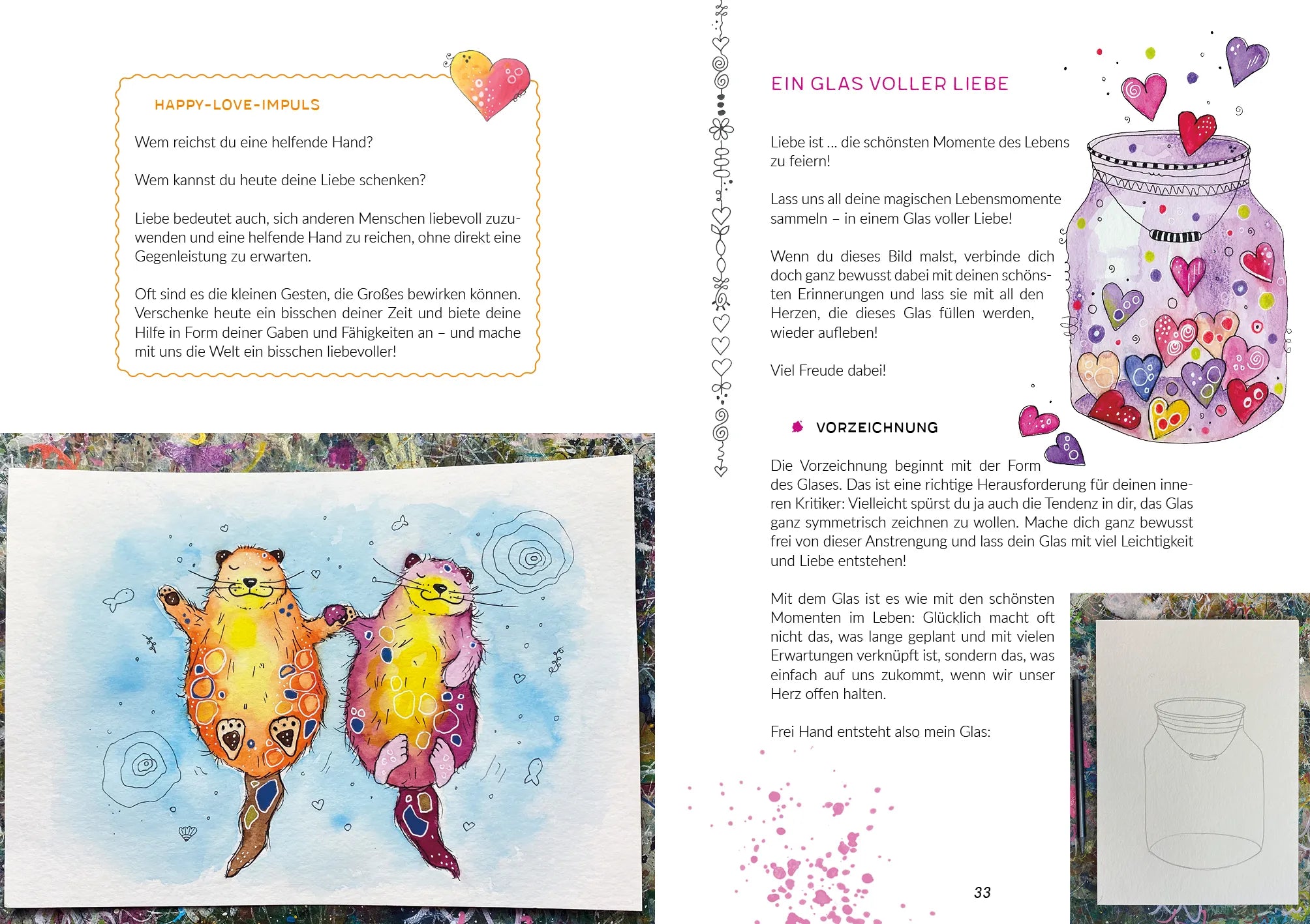 Innenansicht von 'Happy Love' - Gebundene Ausgabe