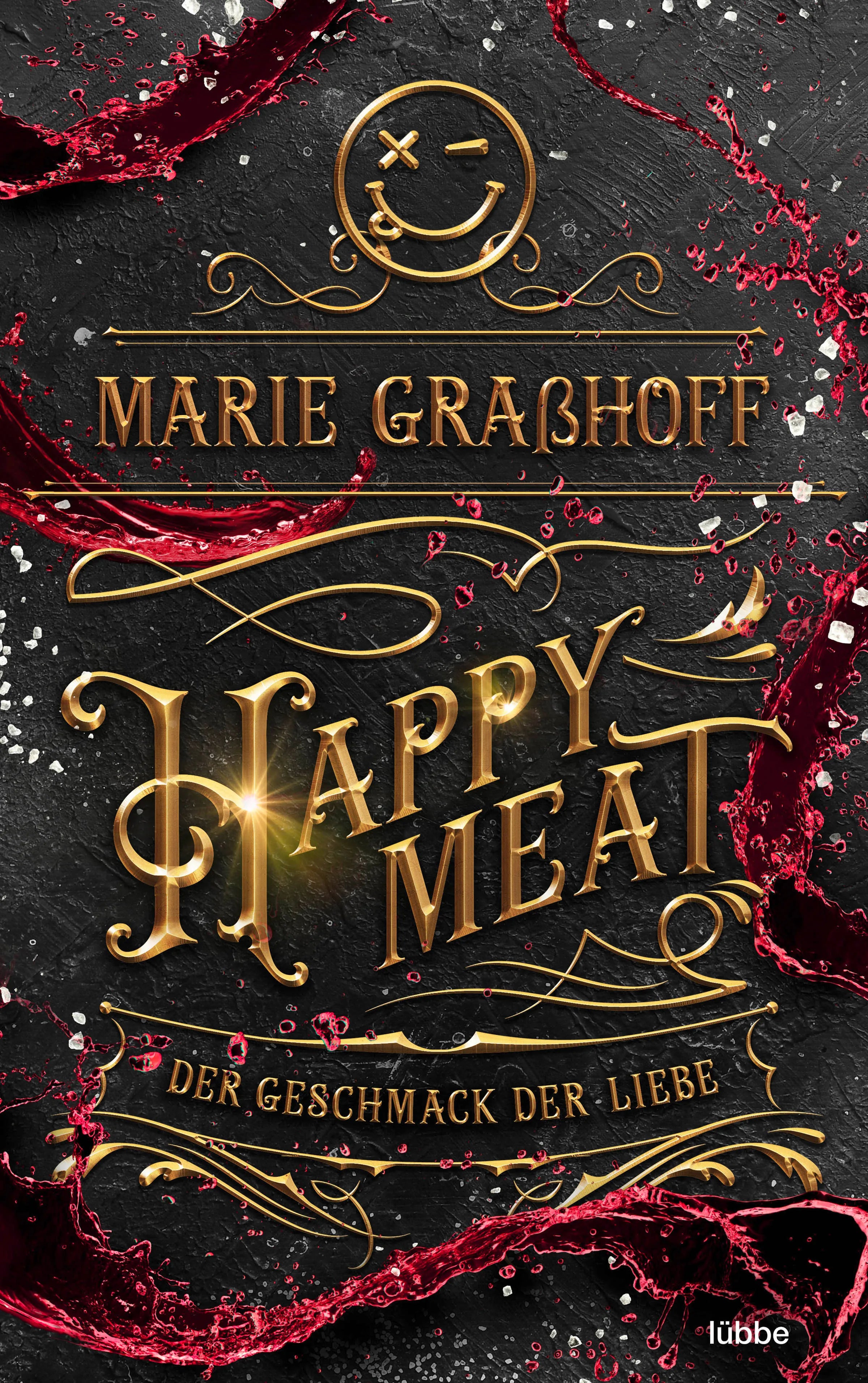 Buchcover von 'Happy Meat – Der Geschmack der Liebe' - Paperback von Marie Graßhoff