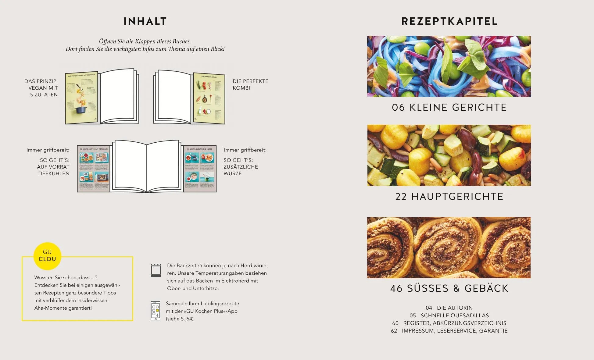 Abbildung von 'Happy vegan mit 5 Zutaten'