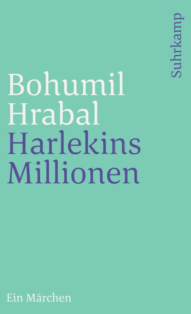 Buchcover von 'Harlekins Millionen' - Taschenbuch von Bohumil Hrabal