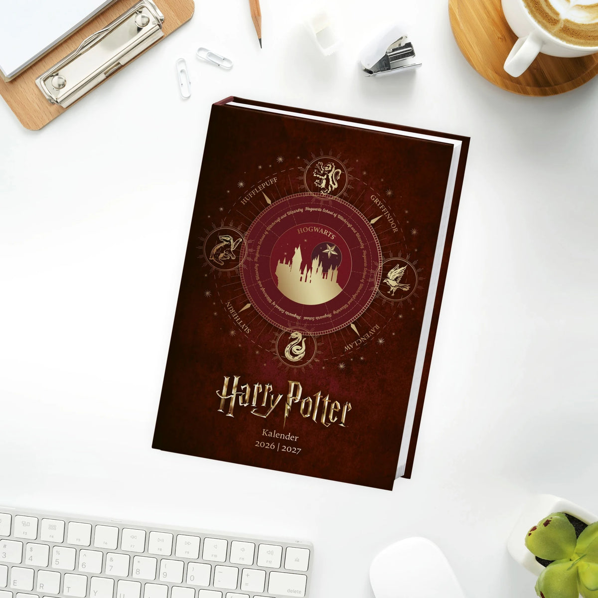 Harry Potter 17-Monats-Kalenderbuch A5 2027 - 17 Monate. Von August 2026 bis Dezember 2027 – Ansicht