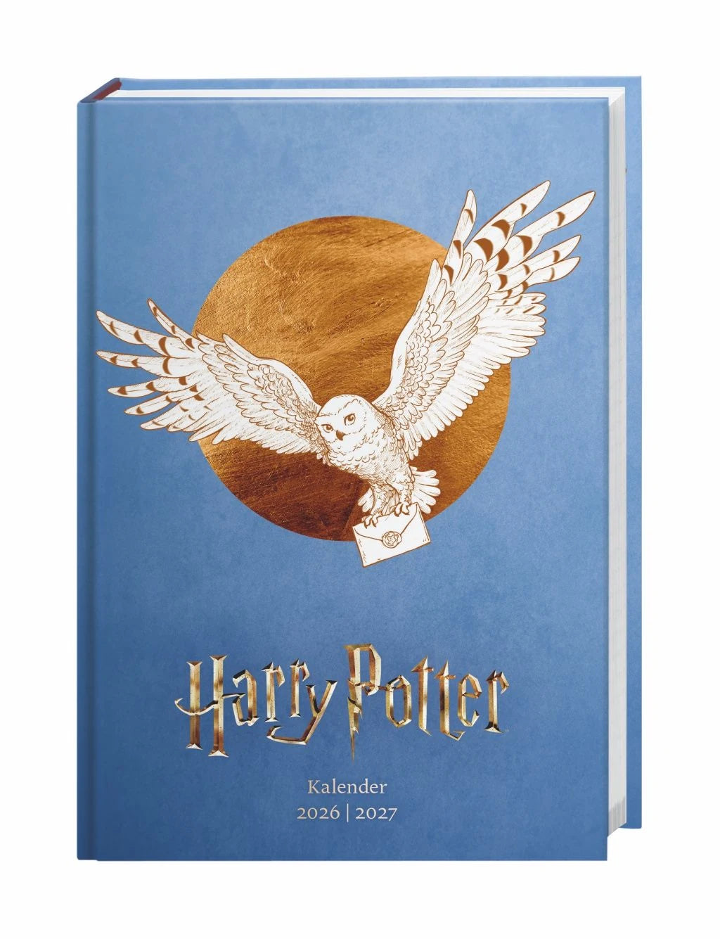 Buchkalender: Harry Potter 17-Monats-Kalenderbuch A5 Hedwig 2027 - 17 Monate. Von August 2026 bis Dezember 2027