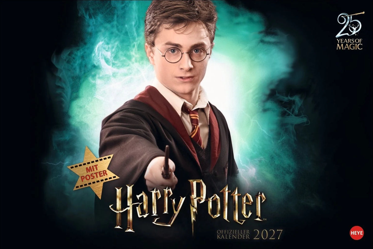 Wandkalender: Harry Potter Broschur XL Kalender 2027