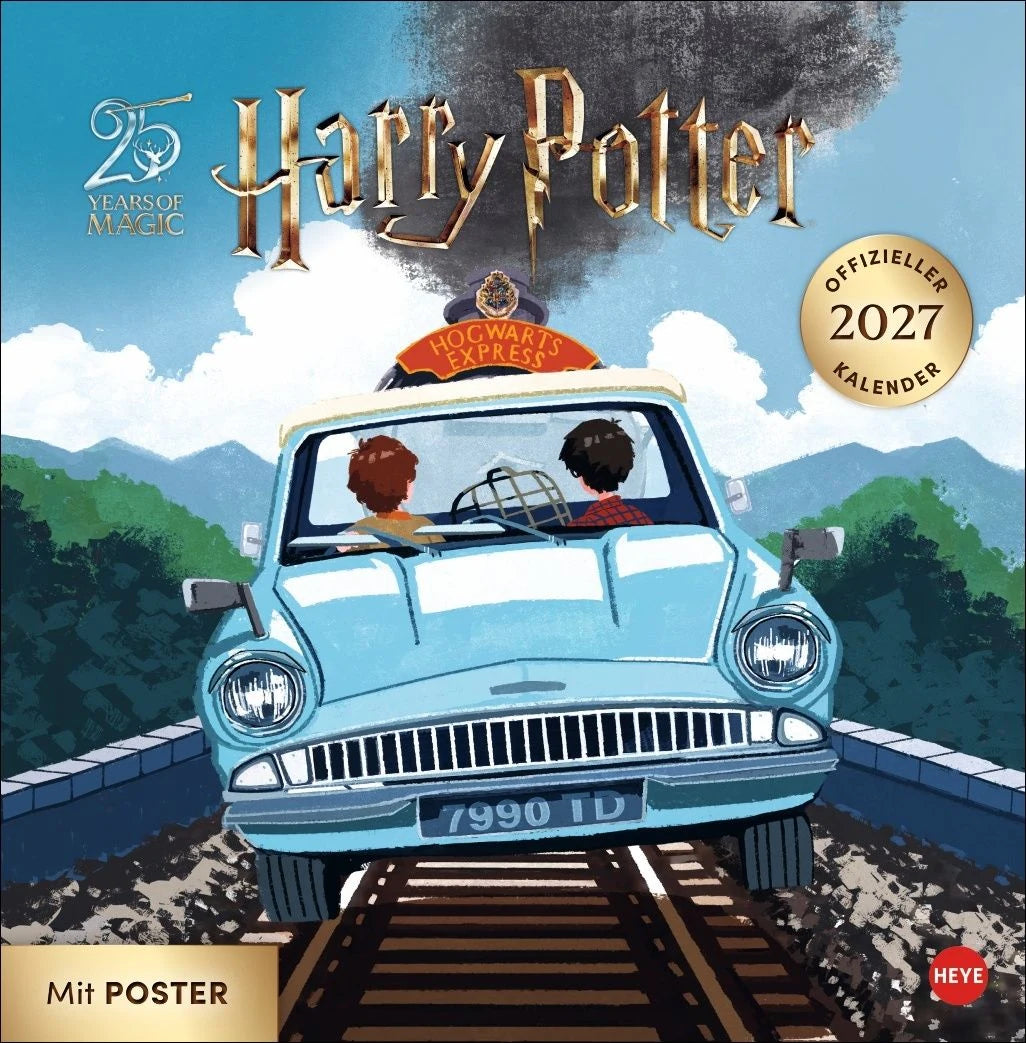 Wandkalender: Harry Potter Broschurkalender 2027