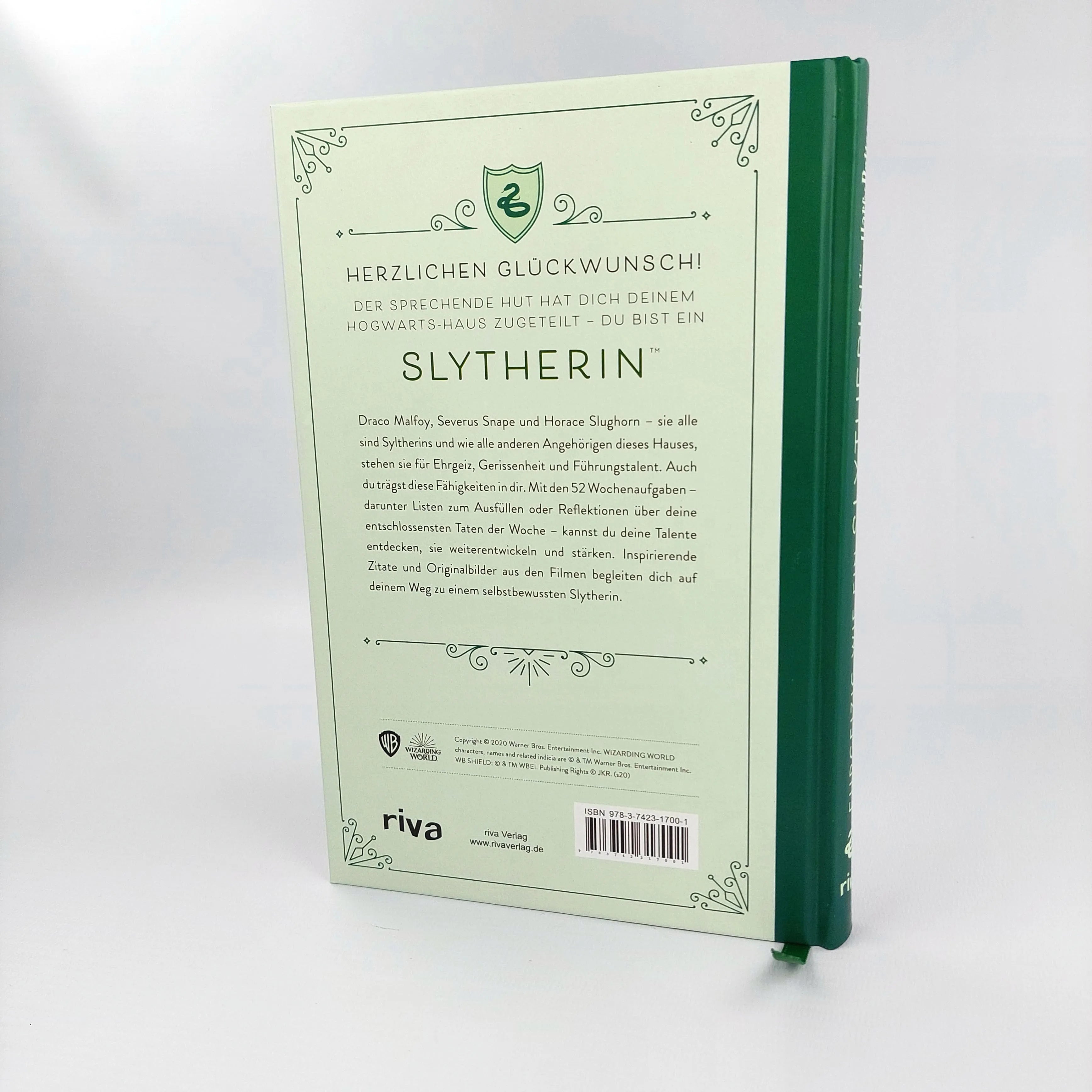 Innenansicht von 'Harry Potter: Ehrgeizig wie ein Slytherin' - Gebundene Ausgabe