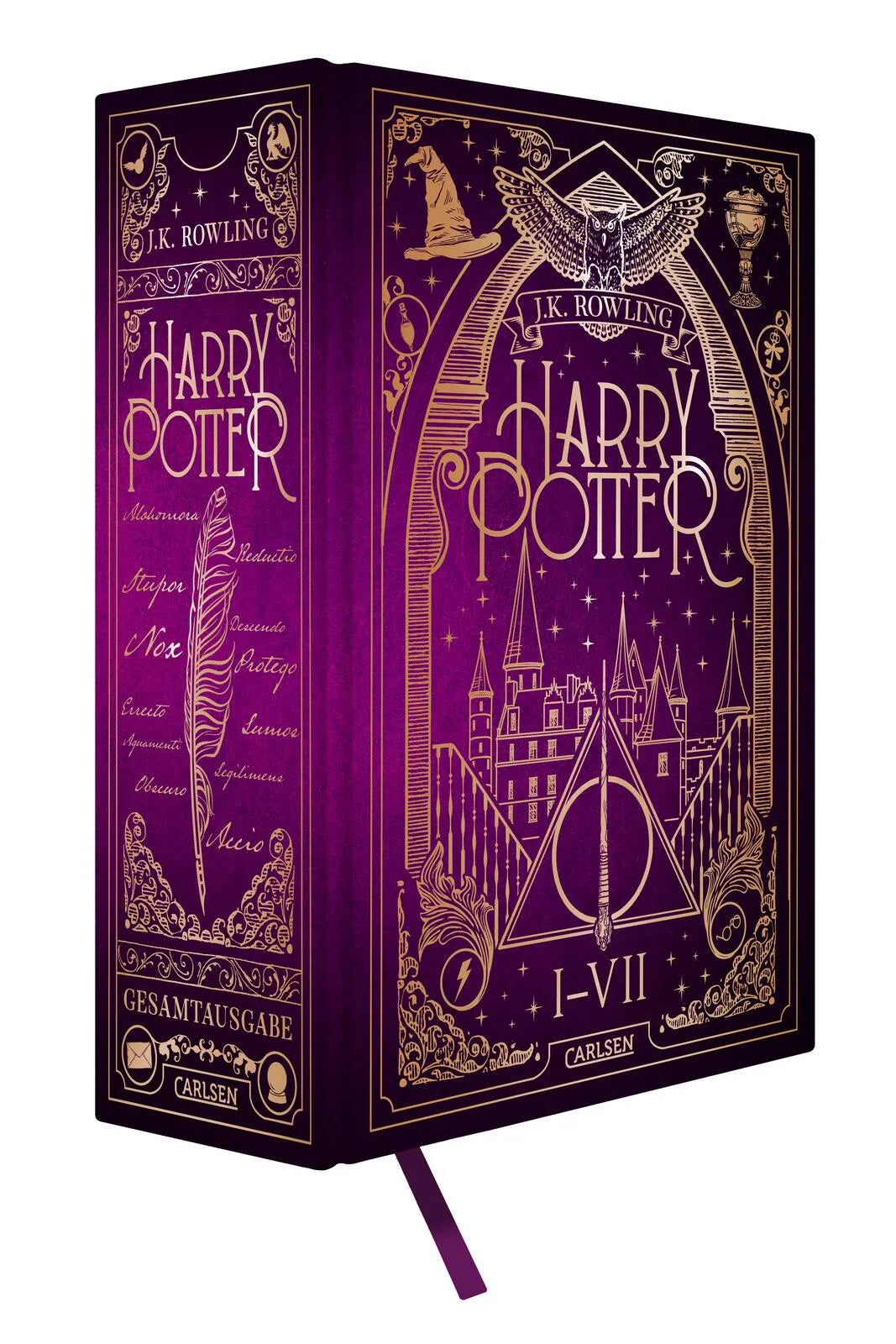 Cover: Harry Potter - Gesamtausgabe (Hardcover) von J.K. Rowling