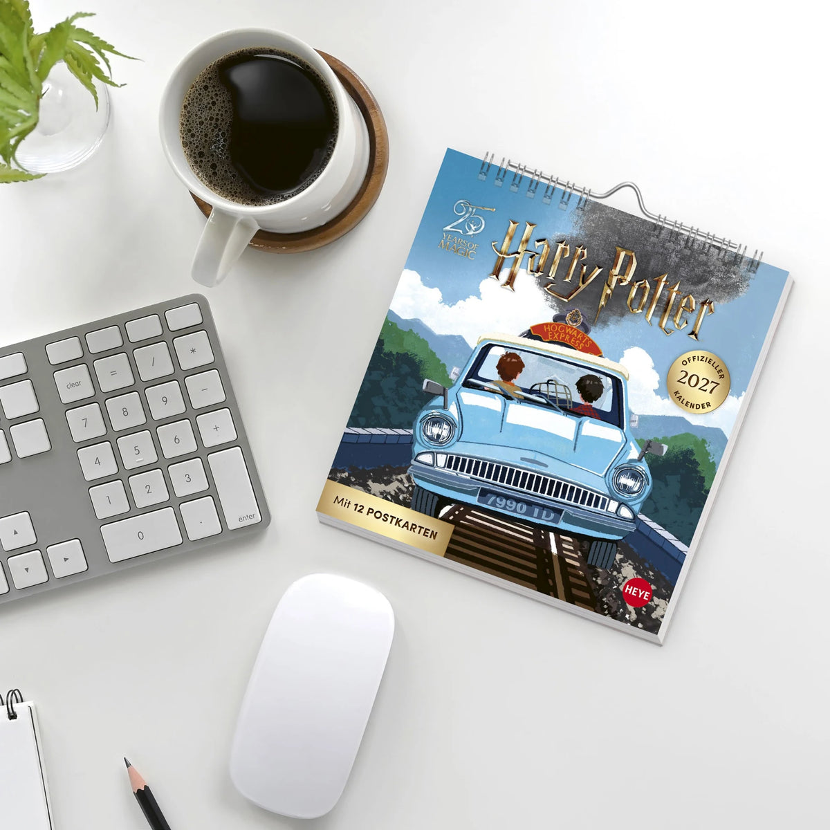 Harry Potter Postkartenkalender 2027 – Ansicht