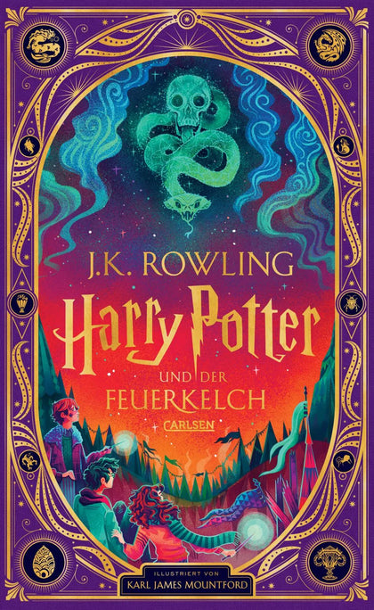 Buchcover von 'Harry Potter und der Feuerkelch' - Gebundene Ausgabe von J.K. Rowling